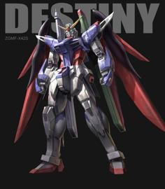 Gundam: Metal Build Destiny Gundam 3D Printer Model