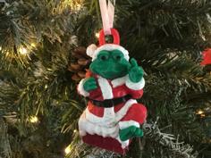 Santa Frog 3D Printer Model