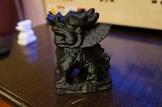 Ancient Chinese Fengshui Statue – Qilin 3D Printer Model