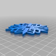 Snow Flake 006 3D Printer Model