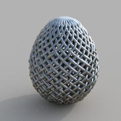 Woven Egg 3D Printer Model