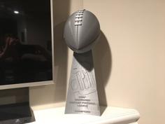 Fantasy Football League Trophy 3D Printer Model