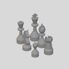 Chess Set 3D Printer Model