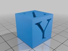 Yet Another XYZ Cube 3D Printer Model