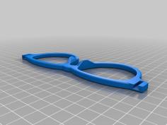 Customizable_Glasses 3D Printer Model