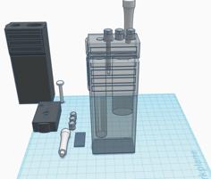 Ghostbusters Walkie Talkie Dugout 3D Printer Model