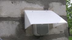 Outdoor Socket Rain Cover 3D Printer Model