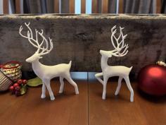 Christmas Reindeer – Prancer 3D Printer Model