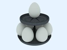 Updated! – Seven Egg Water Cooler V3 3D Printer Model