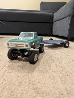 SCX24 Bumper-pull Trailer 3D Printer Model