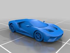 Ford GT 2017 3D Printer Model