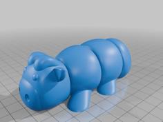 Cow Cute Flexi – Articulated 3D Printer Model