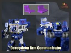 Decepticon Arm Communicator 3D Printer Model