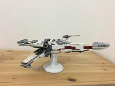 Stand For Lego X-Wing 75102 3D Printer Model