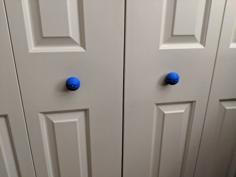 Pokeball Closet Knobs 3D Printer Model