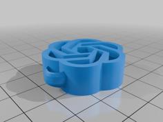 OpenAI Logo Keychain 3D Printer Model