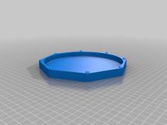 Stay Wet Paint Palette 3D Printer Model