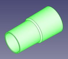 Einhell TE-SV 18 Li Schlauchadapter Für Flexible Fugendüse Und 2-in-1-Düse 3D Printer Model