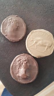 Replica Of Augustus Caesar Coin 3D Printer Model