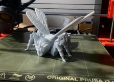 Flexi Hornet / Bee / Print In Place Toy 3D Printer Model