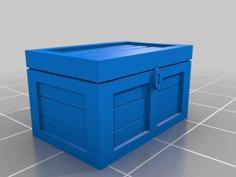 Treasure Chests And Stuff For Dungeons & Dragons, Pathfinder And Other Tabletop Games 3D Printer Model