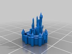 Walt Disney World’s Cinderella Castle 3D Printer Model