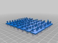 Epic 40K Imperial Guard Infantry 3D Printer Model