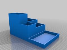 Desk Organizer 3D Printer Model