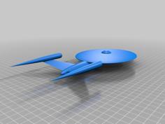 Etna Class-Star Trek 3D Printer Model