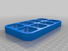 Screws Or Small Parts Organizer Tray 3D Printer Model