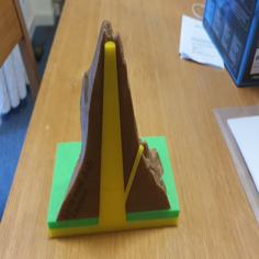 Volcano Crust Magma Model 3D Printer Model