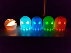 Pac-Man Lantern 3D Printer Model