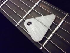 Customizable Plectrum ([guitar] Pick) 3D Printer Model