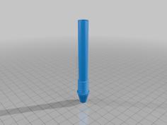 Bullet-style / Space-style Rounded Pen – G2 Inserts 3D Printer Model