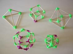 Octahedron Vertice 3D Printer Model