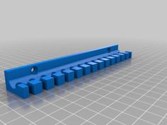 Screw Mounted Cable Holder 3D Printer Model