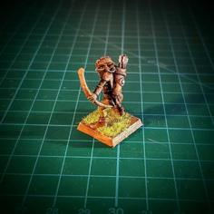 Goblin Archer 28mm (No Supports) 3D Printer Model