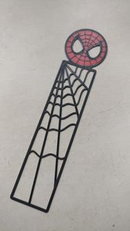 Colorised Spiderman Bookmarks 3D Printer Model