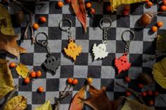 Spooky_Ghost_Keychain_Autumn_Series_Halloween 3D Printer Model