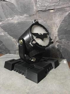 Bat Signal Night Light 3D Printer Model