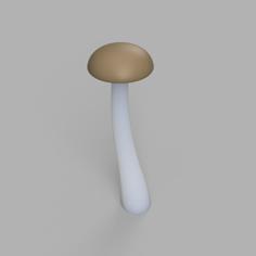 Super Simple Mushroom 3D Printer Model