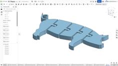 Pig Flexi 3D Printer Model