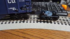 O Scale Rail Bogie For 28mm Or 35mm Tabletop Wargaming. 3D Printer Model