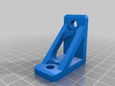 90° Bracket (Parametarised) 3D Printer Model