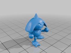 Pokemon Hitmontop #237 – Optimized For 3D Printing 3D Printer Model