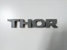 Thor Logo (Marvel) 3D Printer Model