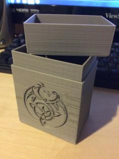 MTG Dragon Deck Box 3D Printer Model