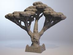 Delving Decor: Arcane Tree (28mm/Heroic Scale) 3D Printer Model