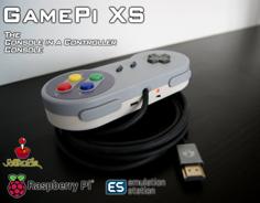 GamePi XS – SNES Pi Zero 3D Printer Model