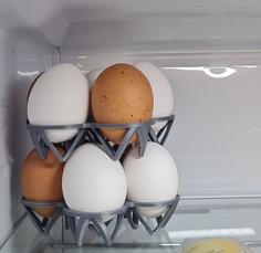 Egg Storage – Save Space In The Fridge! 3D Printer Model